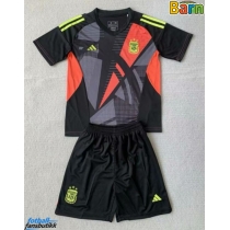 Argentina Keeper Hjemmedraktsett Barn Copa America 2024 Kortermet (+ Korte bukser)